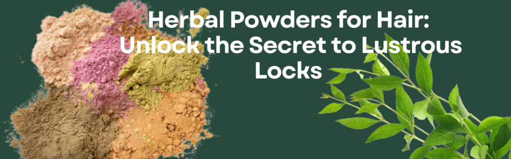 Herbal Powders for Hair Unlock the Secret to Lustrous Locks_www.dkihenna.com